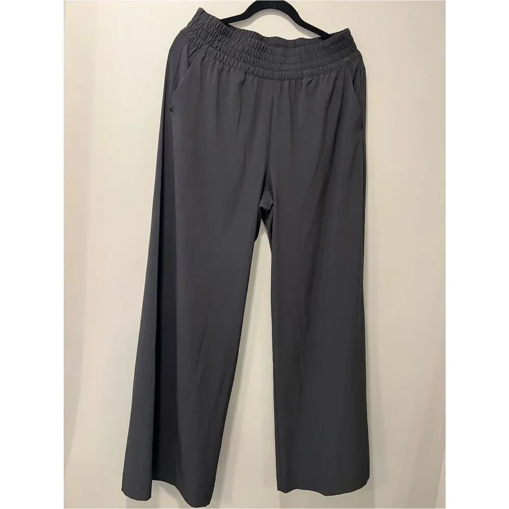 Vuori Women's Villa Everyday Wideleg Pant Fit Size Large